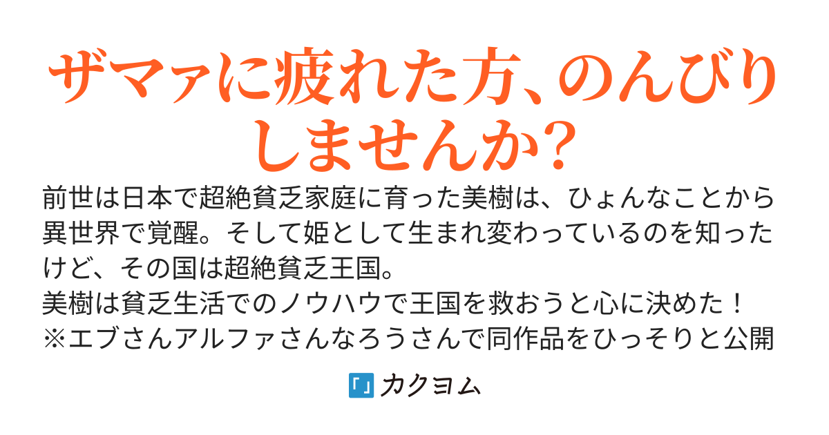 貧乏育ちの私が転生したらお姫様になっていましたが、貧乏王国だったのでスローライフをしながらお金を稼ぐべく姫が自らキリキリ働きます！
