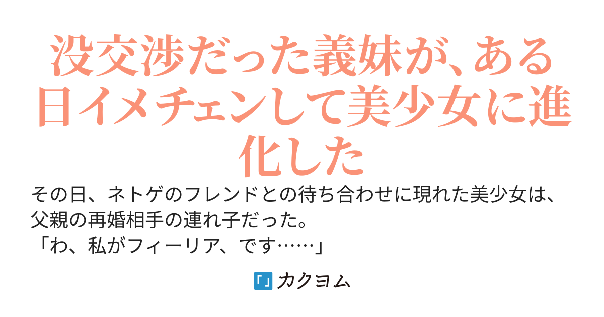 会話もしない連れ子の妹が、長年一緒にバカやってきたネトゲのフレだった【web版】