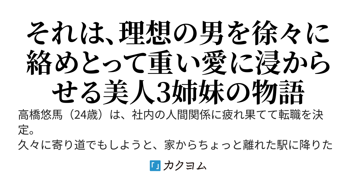 転職したら、昔助けた3姉妹しかいない会社で、全員とおおおおんでもないヤンデレだった