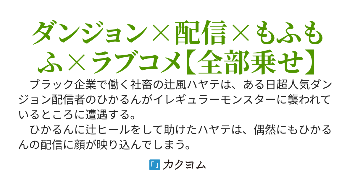 辻ヒーラー、謎のもふもふを拾う。社畜俺、ダンジョンから出てきたソレに懐かれたので配信をはじめます。それはそうと、美少女有名配信者を助けた救世主が俺だとバレて、バズって大変なことになってるみたいですね？