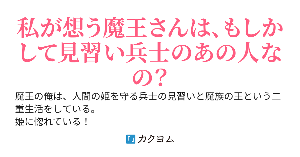 魔王だけど大好きなお姫様を守るために見習い兵士やらせていただく