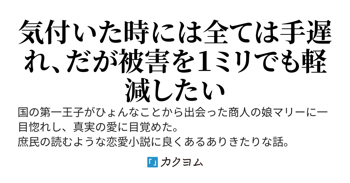 やるだけやった男の話　 ～平民の娘に国王ごと魅了された国をなんとか立て直す～