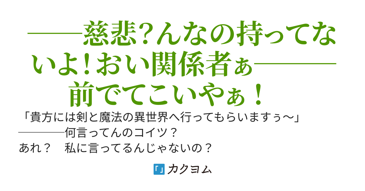 聖女召喚に巻き添え異世界転移～だれもかれもが納得すると思うなよっ！