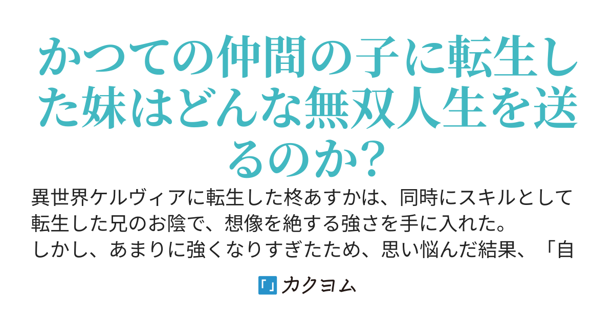 続・転生したのは妹で、俺は妹のチートスキル