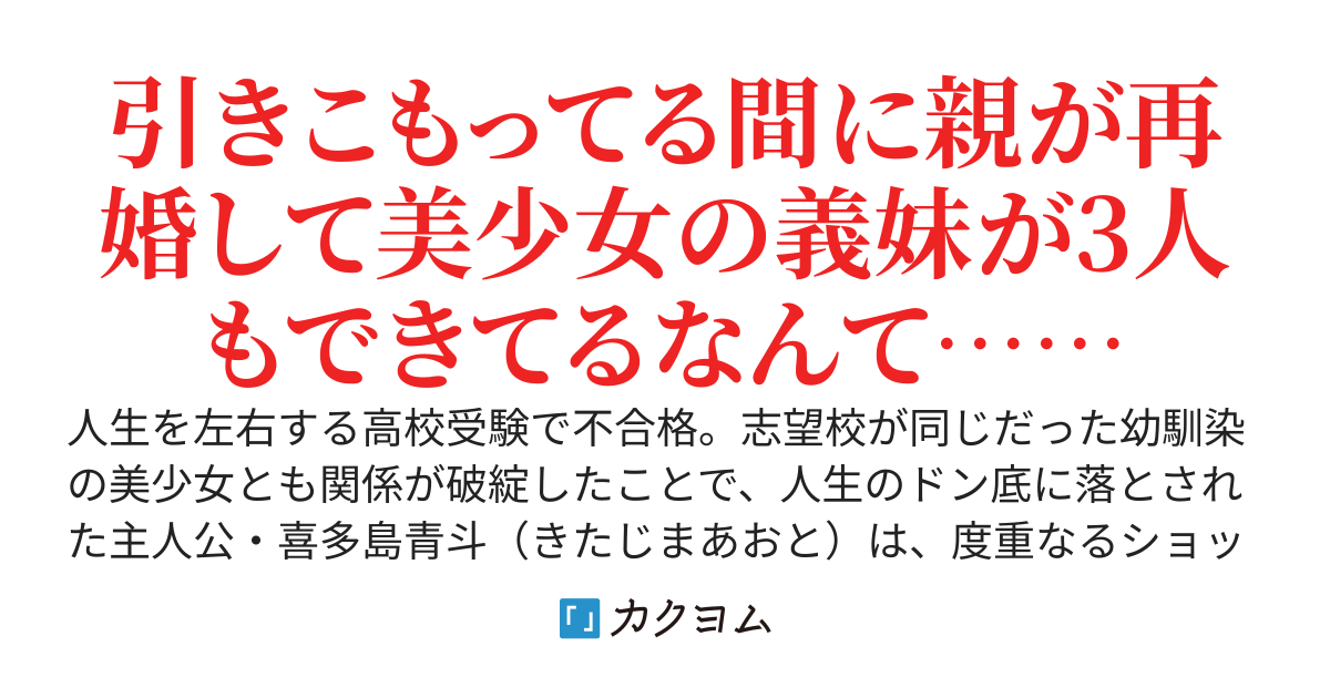 1年間部屋に引きこもってたら、知らない間に親の再婚で超絶美少女の義妹たちが同居していた件。