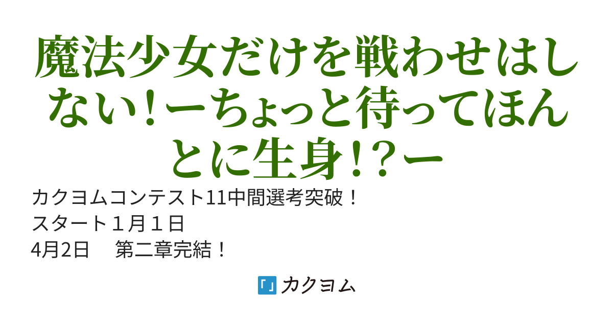 【カクヨムコン11中間突破・第二章完結】魔法少女と物理特化な、俺 〜魔獣の素材で作った武器と無敵の肉体で魔法少女と戦場を駆ける〜