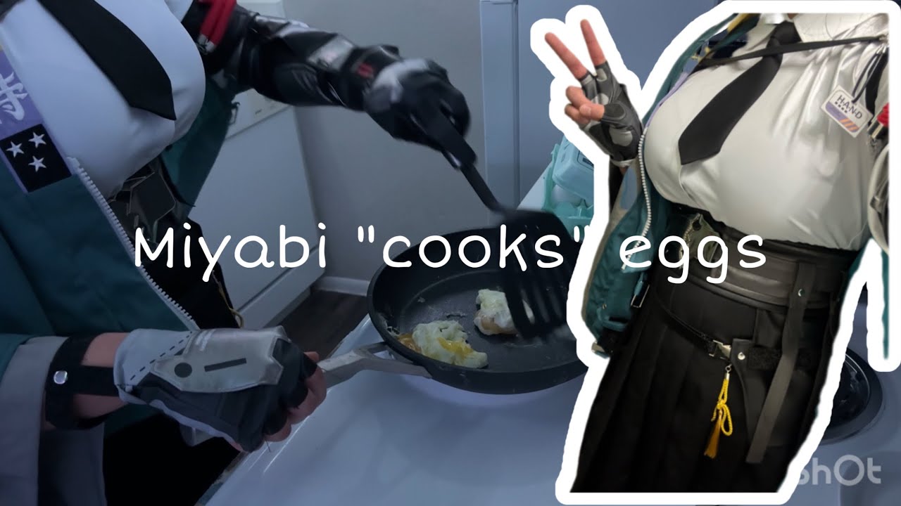 I COSPLAYED AS HOSHIMI MIYABI AND “COOKED” EGGS | ZENLESS ZONE ZERO