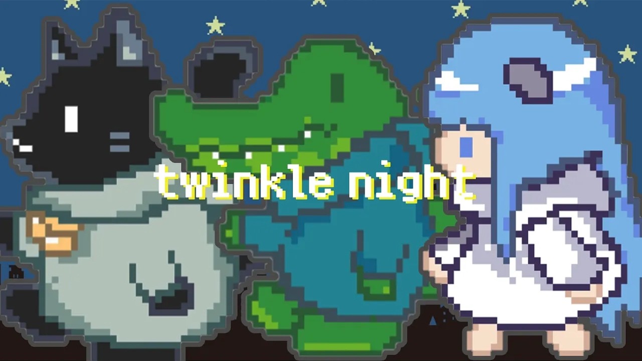 twinkle night feat.somunia - nyankobrq & yaca  (Official Music Video)