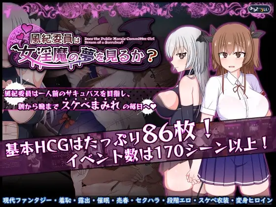 風紀委員は女淫魔の夢を見るか?