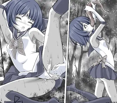 寄生虫に寄生され操られてオナニーをさせられ丸呑みにされるセ●ラ●サターン