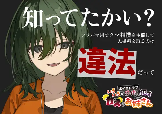 いろいろな法律を○すカスのお姉さん