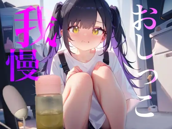 【おしっこ我慢】膣内にバイブを仕込んでおしっこと一緒に出産RTAしちゃう///