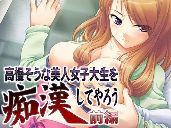 高慢そうな美人女子大生を痴○してやろう ～前編～