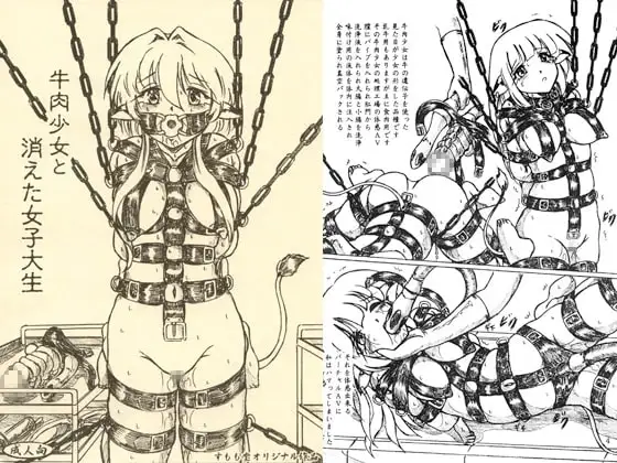 『牛肉少女と消えた女子大生』オマケコピー本付