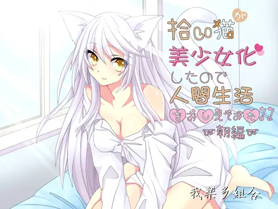 拾い猫が美少女化したので人間生活教えてみた～朝編～