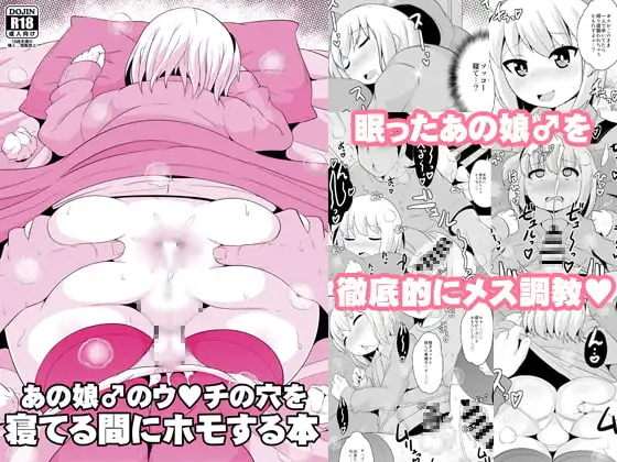 あの娘♂のウ○チの穴を寝てる間にホモする本