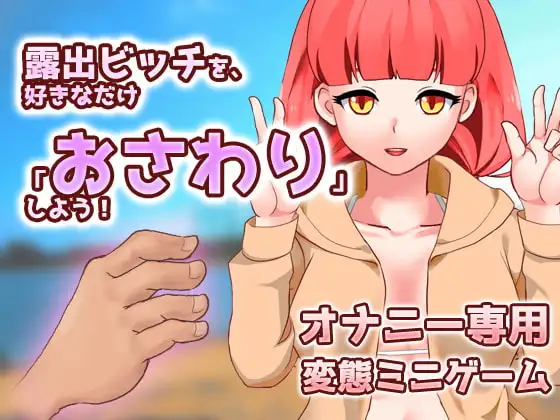露出ビッチを、好きなだけ「おさわり」しよう!～ゲーム版
