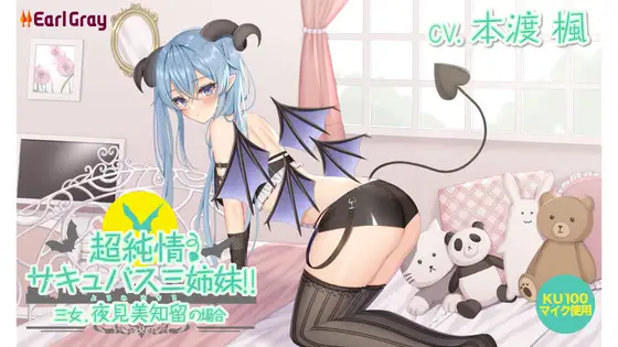 超純情! サキュバス三姉妹!! 三女.夜見美知留(よるみみちる)の場合【CV.本渡楓】