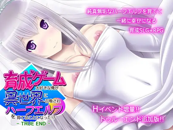 育成ゲーム大好きな俺が異世界に召喚されハーフエルフを育てることになった!? -TRUE END-