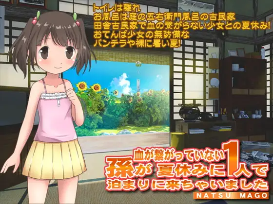 血が繋がっていない孫が夏休みに1人で泊まりに来ちゃいました