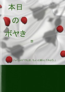 本日のボヤき