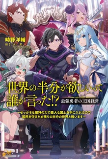 世界の半分が欲しいって誰が言った！？ 最強勇者の王国経営 ～せっかちな魔神の力で膨大な国土を手に入れたので国民を守るため残りの半分の世界と戦います～