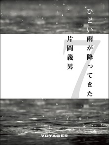 ひどい雨が降ってきた