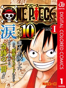 ファンが選ぶONE PIECE“涙”ベスト10！！ ～サバイバルの海 超新星編～ カラー版