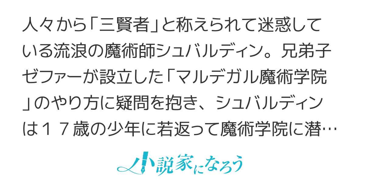 潜伏賢者は潜めない　～若返り隠者の学院戦記～